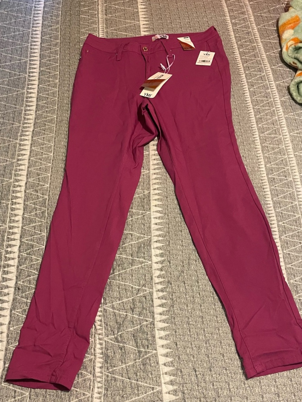 YMI Skinny Stretch Twill Pants 2X